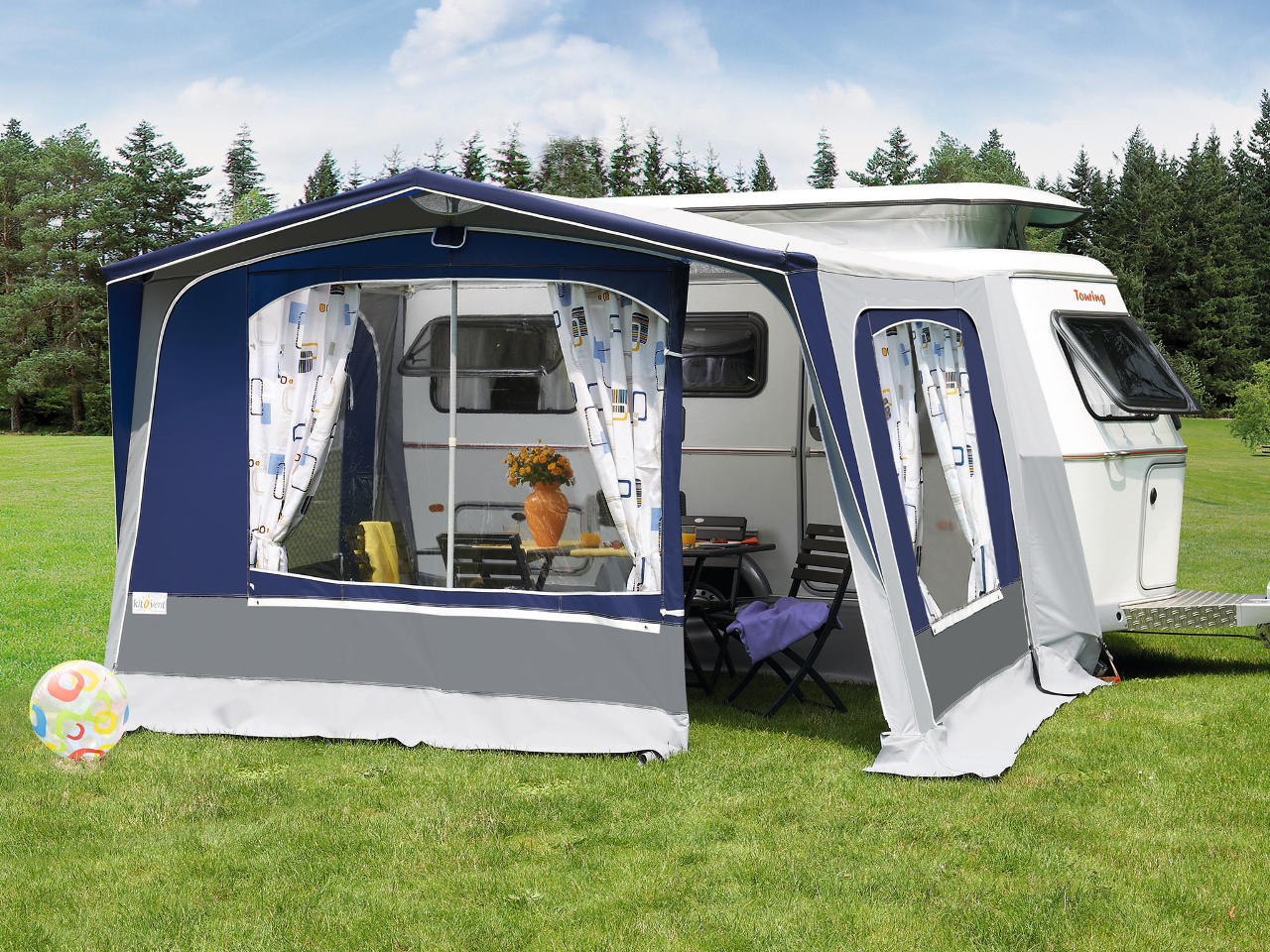 Auvent Twin pour caravane Eriba Touring