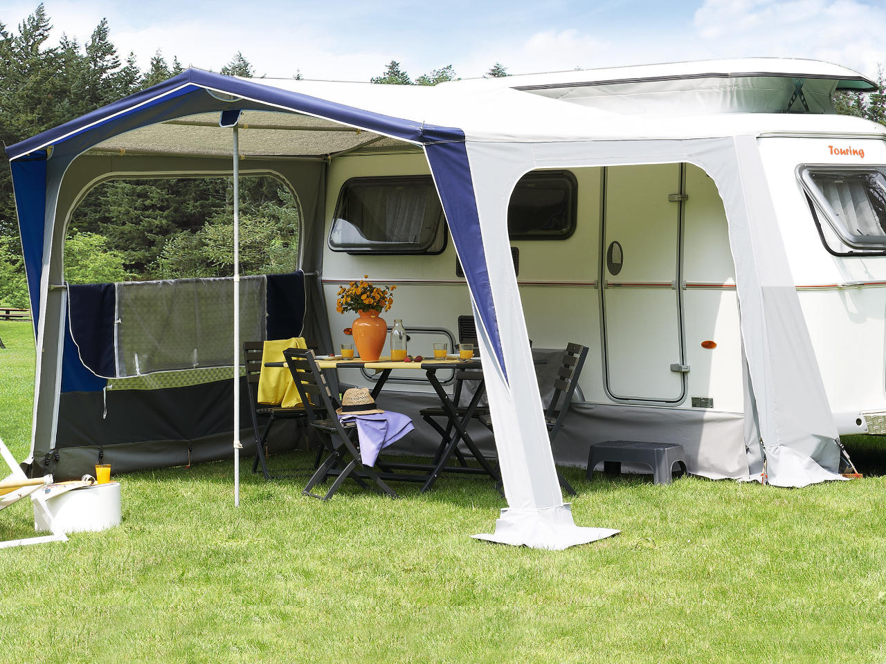 Auvent Twin pour caravane Eriba Touring