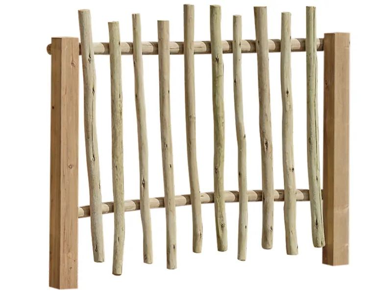 rambarde EUCA cadre bois marron 