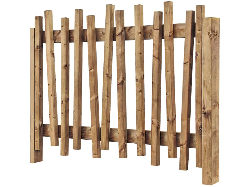 rambarde OLA cadre bois marron 