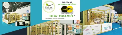 Clairval Equipement camping-cars et fourgons expose au Salon du Camping-car du Bourget Paris