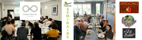 Séminaire de rentrée pour les équipes Clairval les 9 et 10 janvier 2024 avec Ocean Partner Consulting