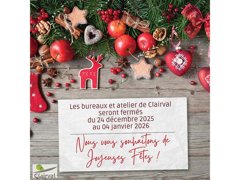 fermeture bureaux et atelier