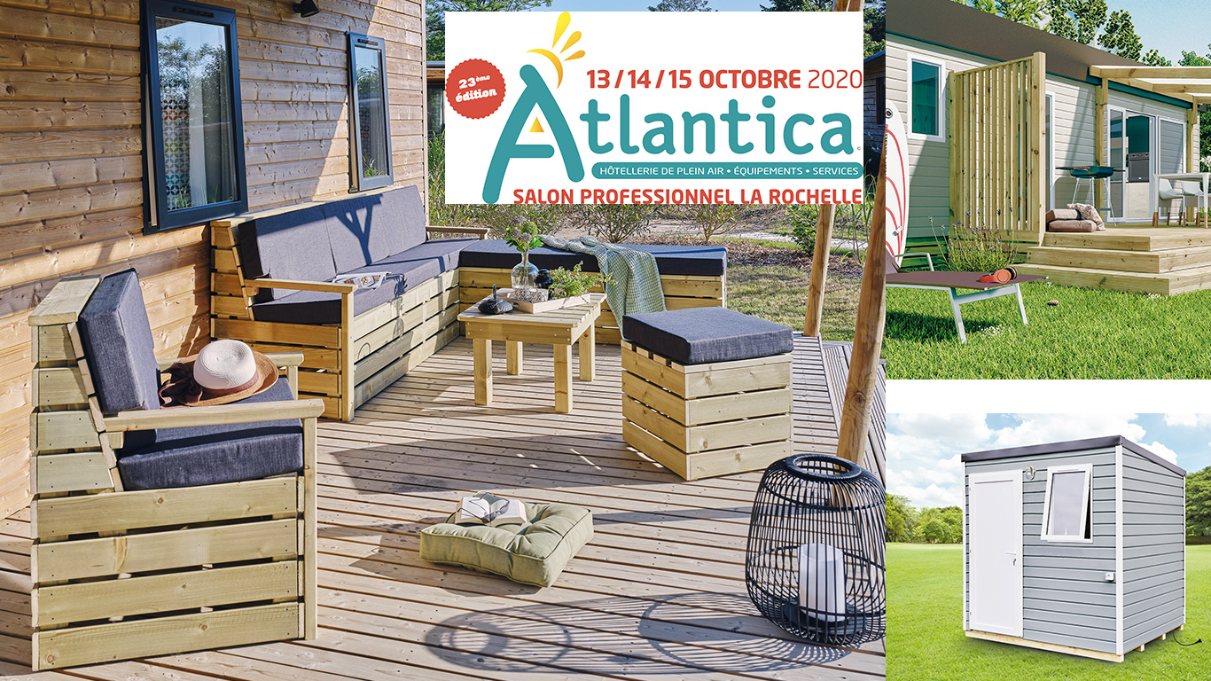 Clairval expose à Atlantica sa gamme de terrasses et accessoires pour les professionnels de l'Hôtellerie de Plein Air 