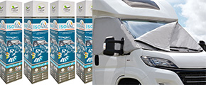 Isoval Clairval , le volet isolant thermique multicouche pour camping-cars,capucines,profilé et fourgons