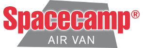logo Spacecamp Air Van, un auvent gonflable pour camping-car et fourgons