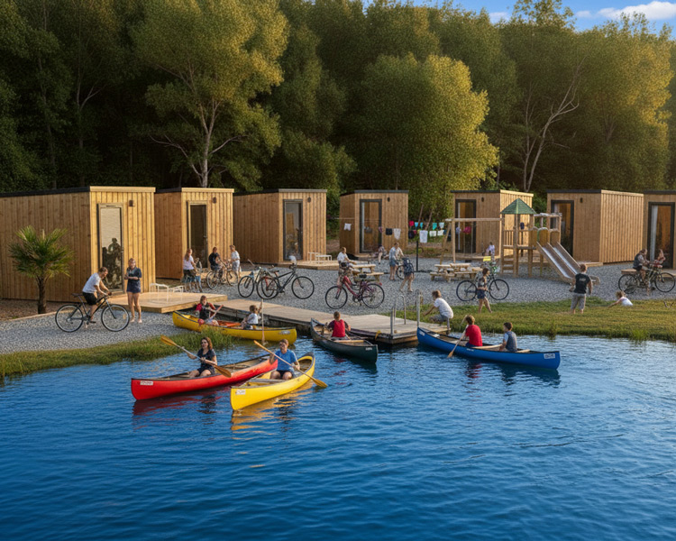 hébergement sur vos bases de loisirs