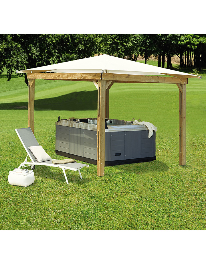 Pergola de type Kiosque - 5m