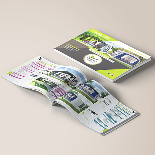 Catalogue 2022 Auvents Clairval et Kitovent pour caravanes